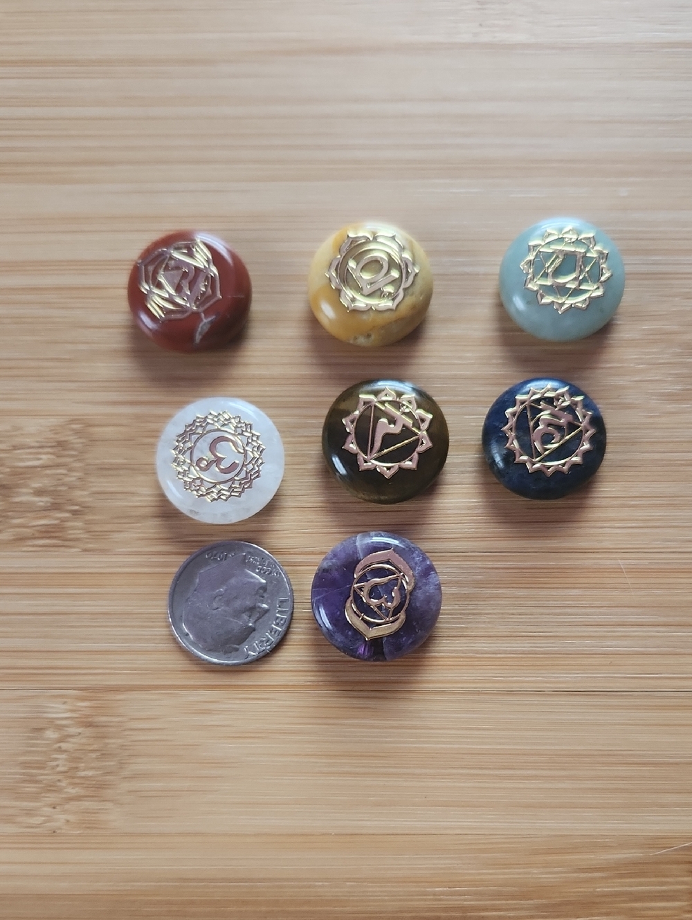 Chakra Stones Set NWOT